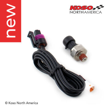 KOSO Sensor Kit | Air Pressure | for HD-03 4 pieces LCD meter kit and D2 meter for Baggers 2014-2023