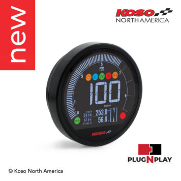 KOSO DL-04HD | Multifunction gauge for Harley-Davidson®