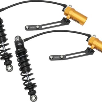 Ohlins HD 779 Fully Adjustable STX36 Blackline Twin Shocks - 13"