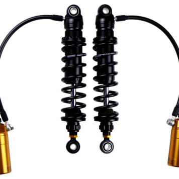 Ohlins HD 779S2 | 28N/mm Springs | Fully Adjustable STX36 Blackline Twin Shocks - 13"