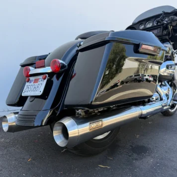 2017+ Harley-Davidson Touring Stainless Steel 4.5" Slip-Ons Big Ed
