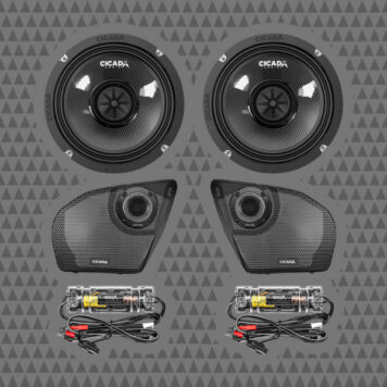 (2024+ Bagger) Cicada 2-Speaker Systems